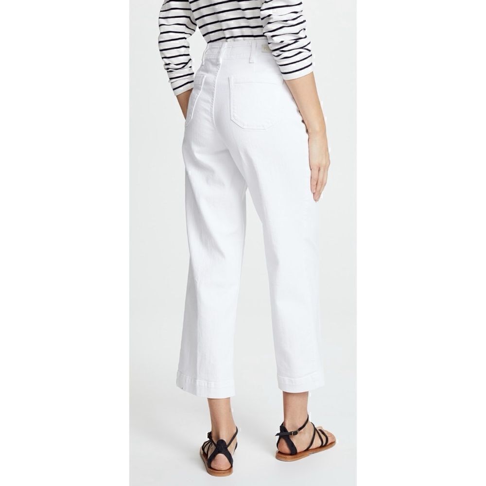 PAIGE
Nellie Culotte Jeans in Crisp White size 30/ pristine - Picture 5 of 7